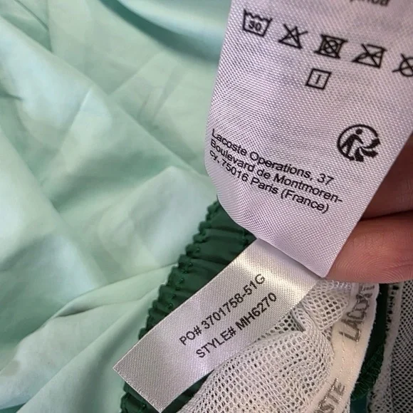 Lacoste drawstring Board shorts - Picture 9 of 10